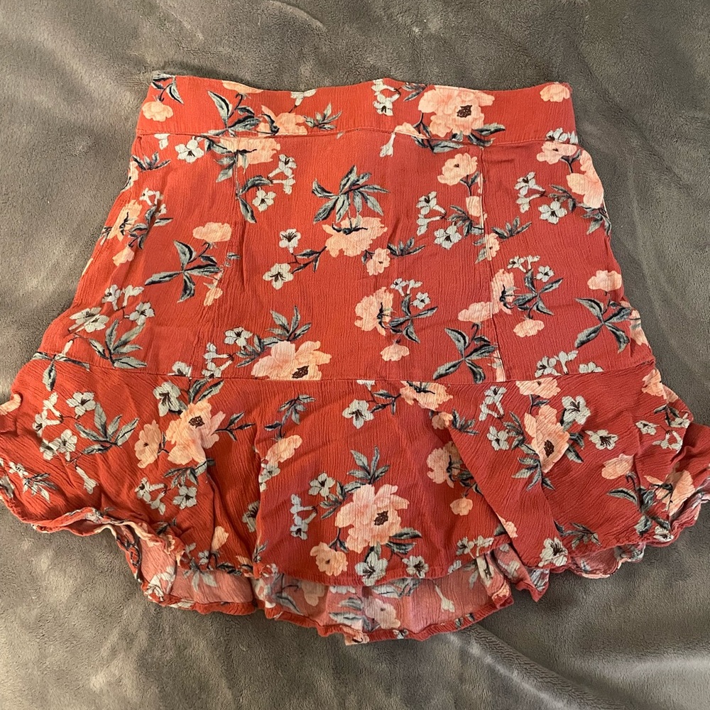 floral american eagle skirt